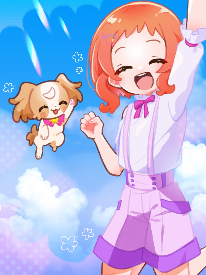 inukai komugi and inukai iroha (precure and 1 more) drawn by nekoko_(nekonekonya)
