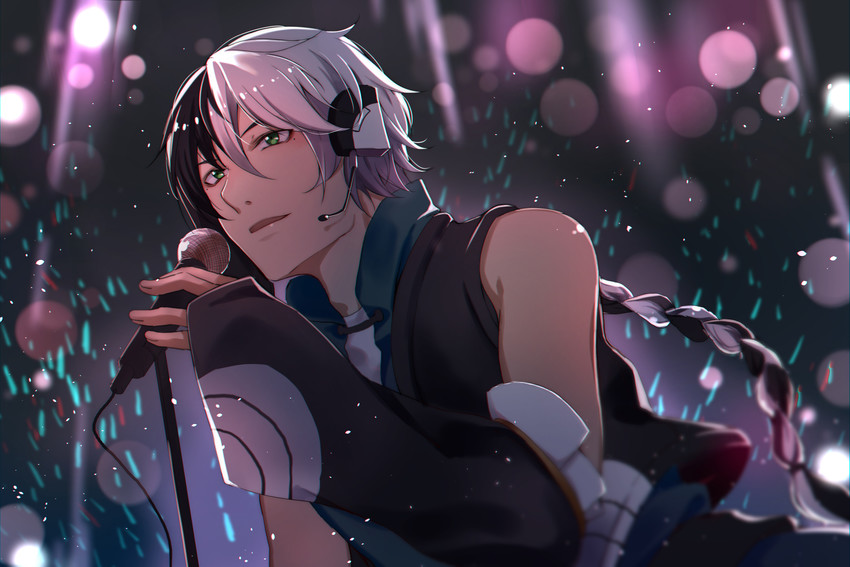 yuezheng longya (vocaloid and 1 more) drawn by luo_jie