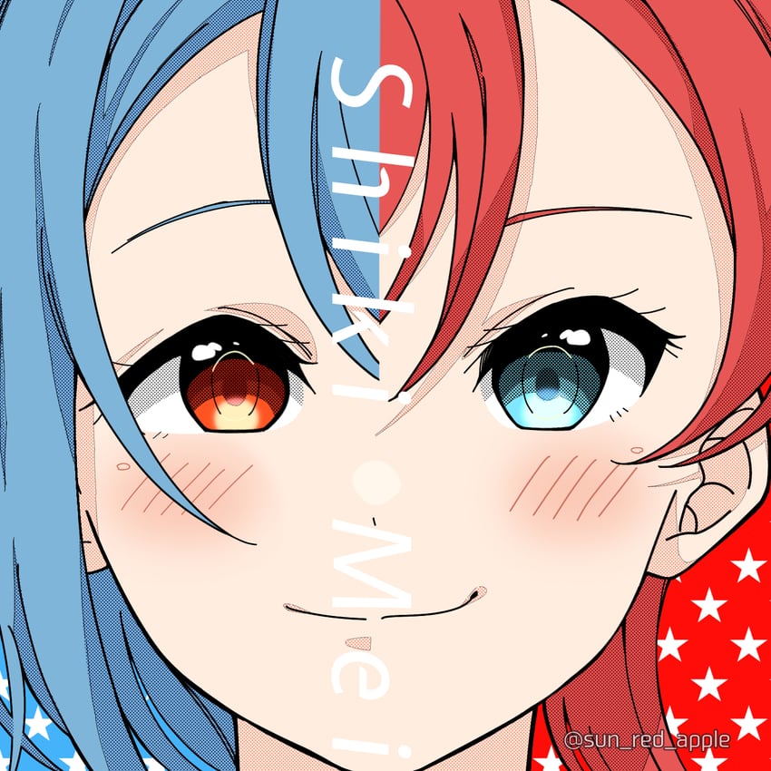 wakana shiki and yoneme mei (love live! and 2 more) drawn by suberi_gei