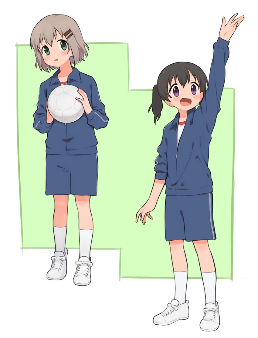yukimura aoi and kuraue hinata (yama no susume) drawn by meis_(terameisu)