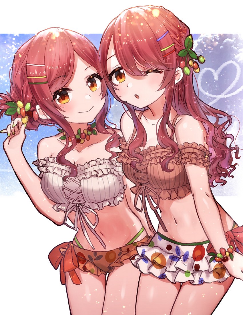 osaki amana and osaki tenka (idolmaster and 1 more) drawn by zinenjo_imo
