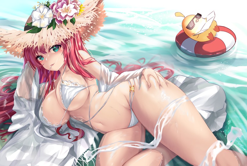 manjuu and surcouf (azur lane and 1 more) drawn by nekodama2000