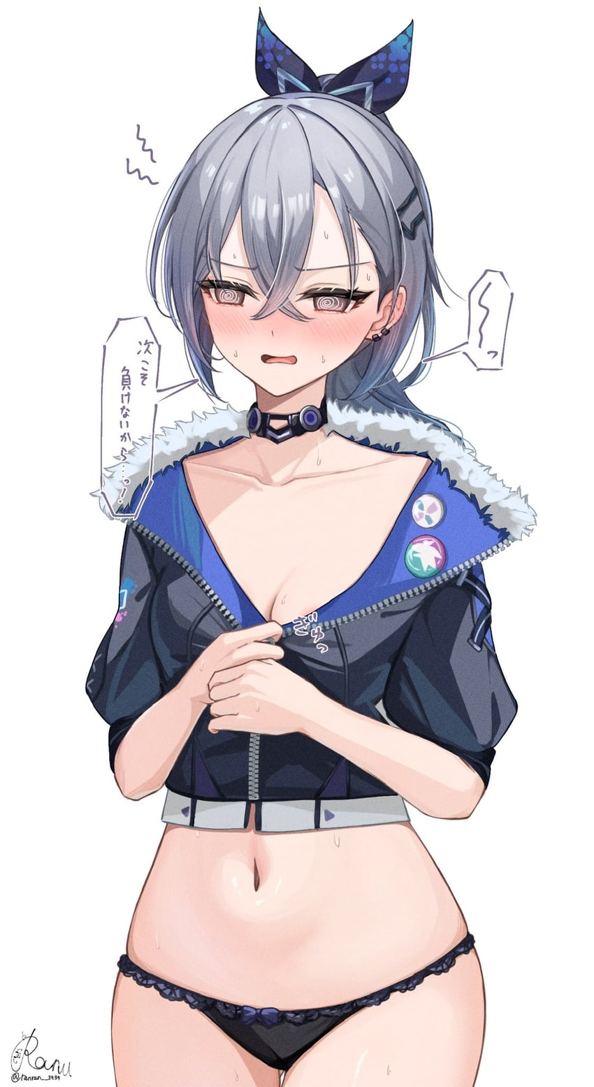 silver wolf (honkai and 1 more) drawn by ranran_3939