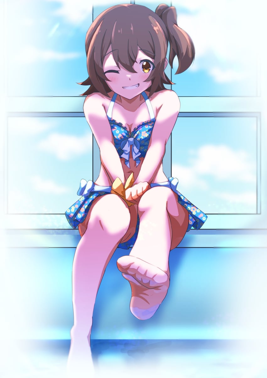 kasuga mirai (idolmaster and 1 more) drawn by sanami_(sanami_t_38)