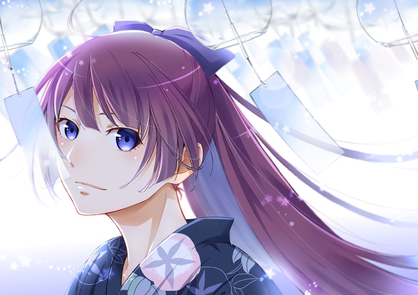 senjougahara hitagi (monogatari) drawn by ichiharu_03