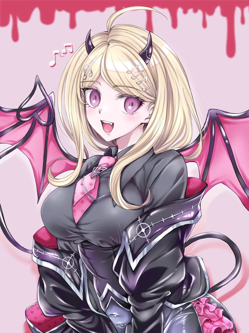 akamatsu kaede (danganronpa and 1 more) drawn by moon_(moon0771110)
