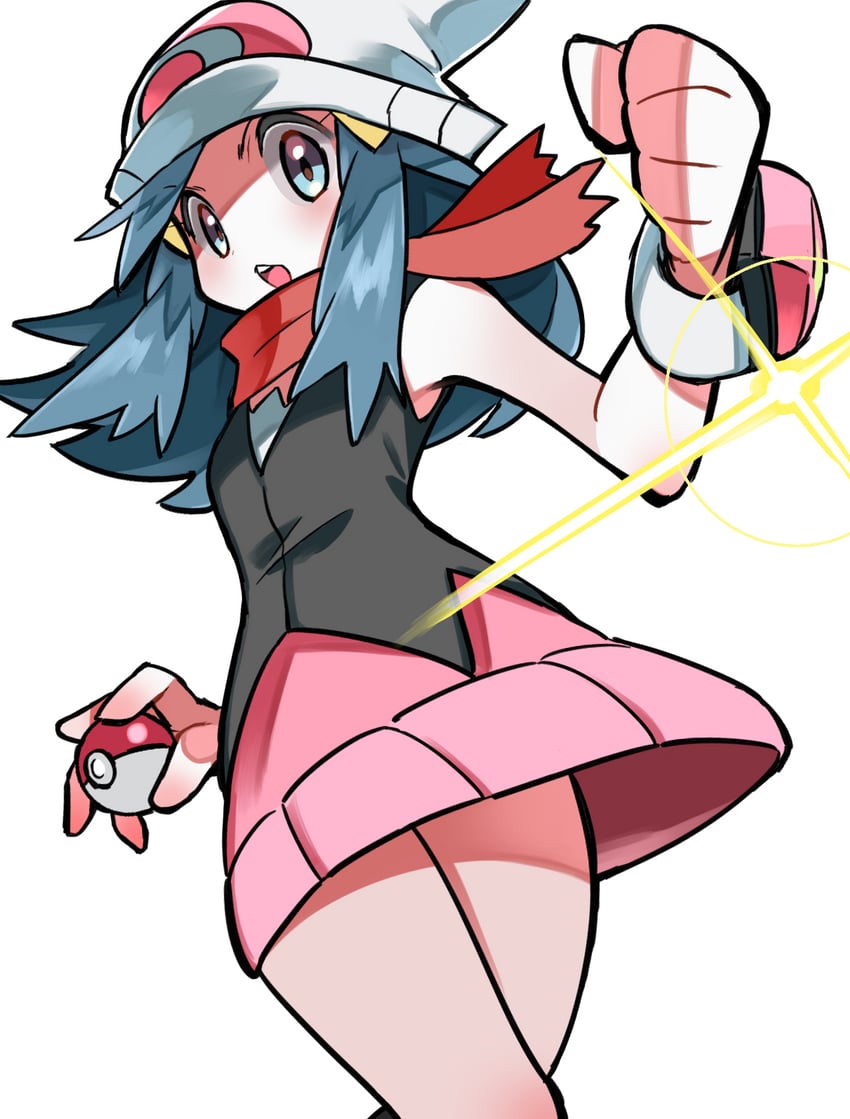 dawn (pokemon and 1 more) drawn by hyou_(hyouga617)