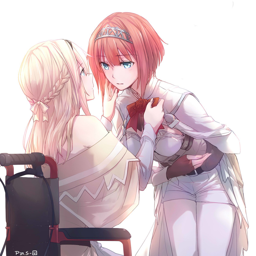 warspite and ark royal (kantai collection) drawn by pin.s