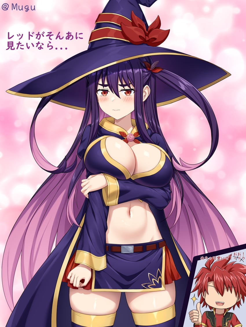yihdra arvoln and asagaki togo (sentai red ga isekai de boukensha ni naru) drawn by tsubasaki