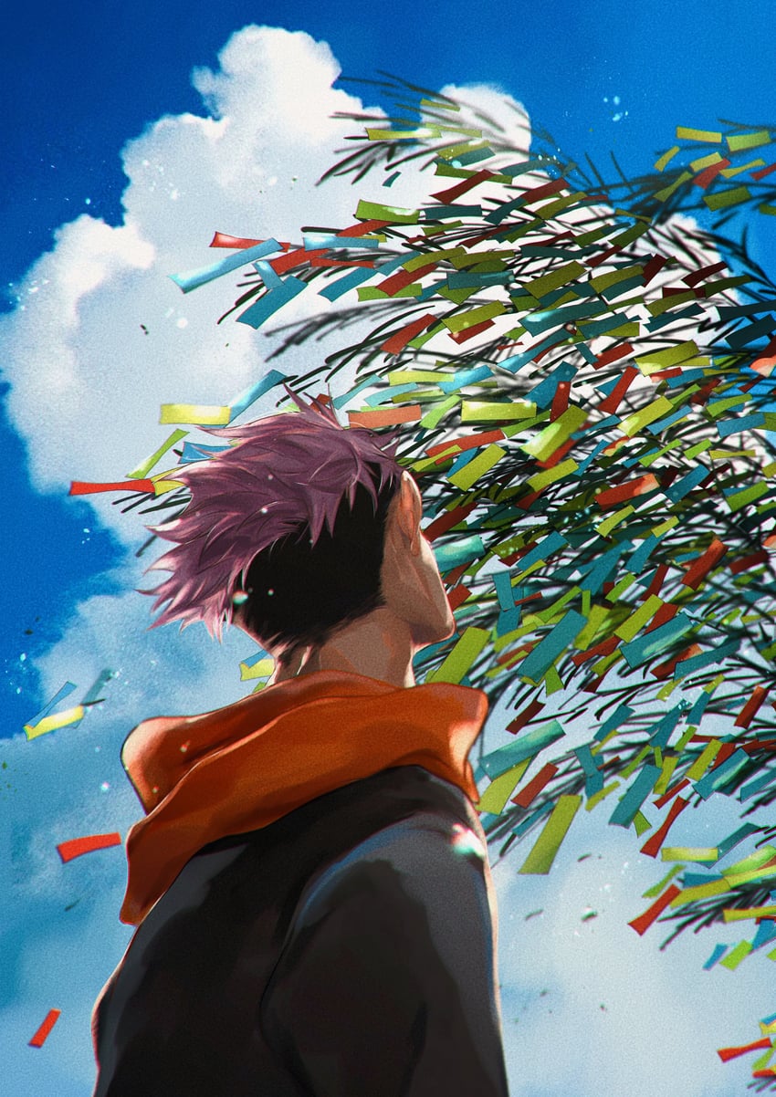 itadori yuuji (jujutsu kaisen) drawn by satomi_(aauc6140_000)