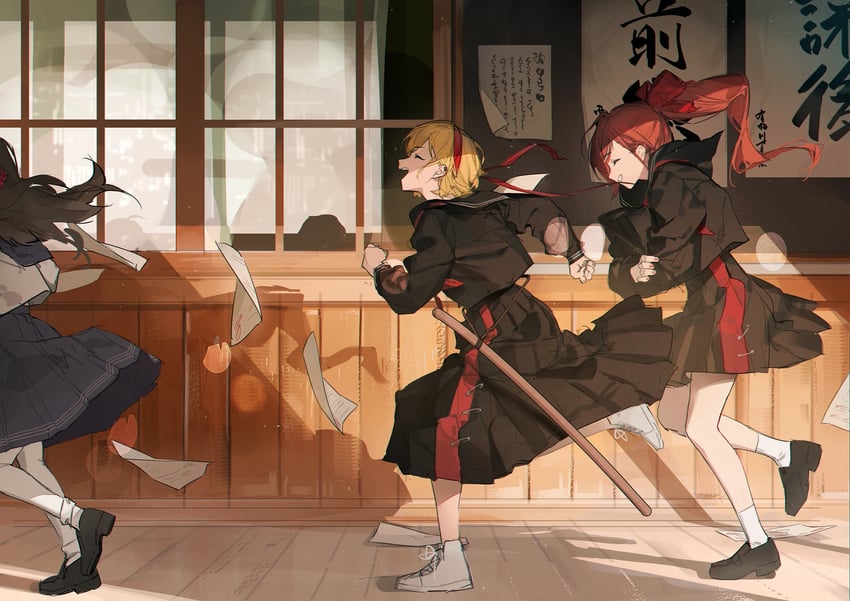 arisugawa natsuha and saijo juri (idolmaster and 1 more) drawn by zhili_xingzou