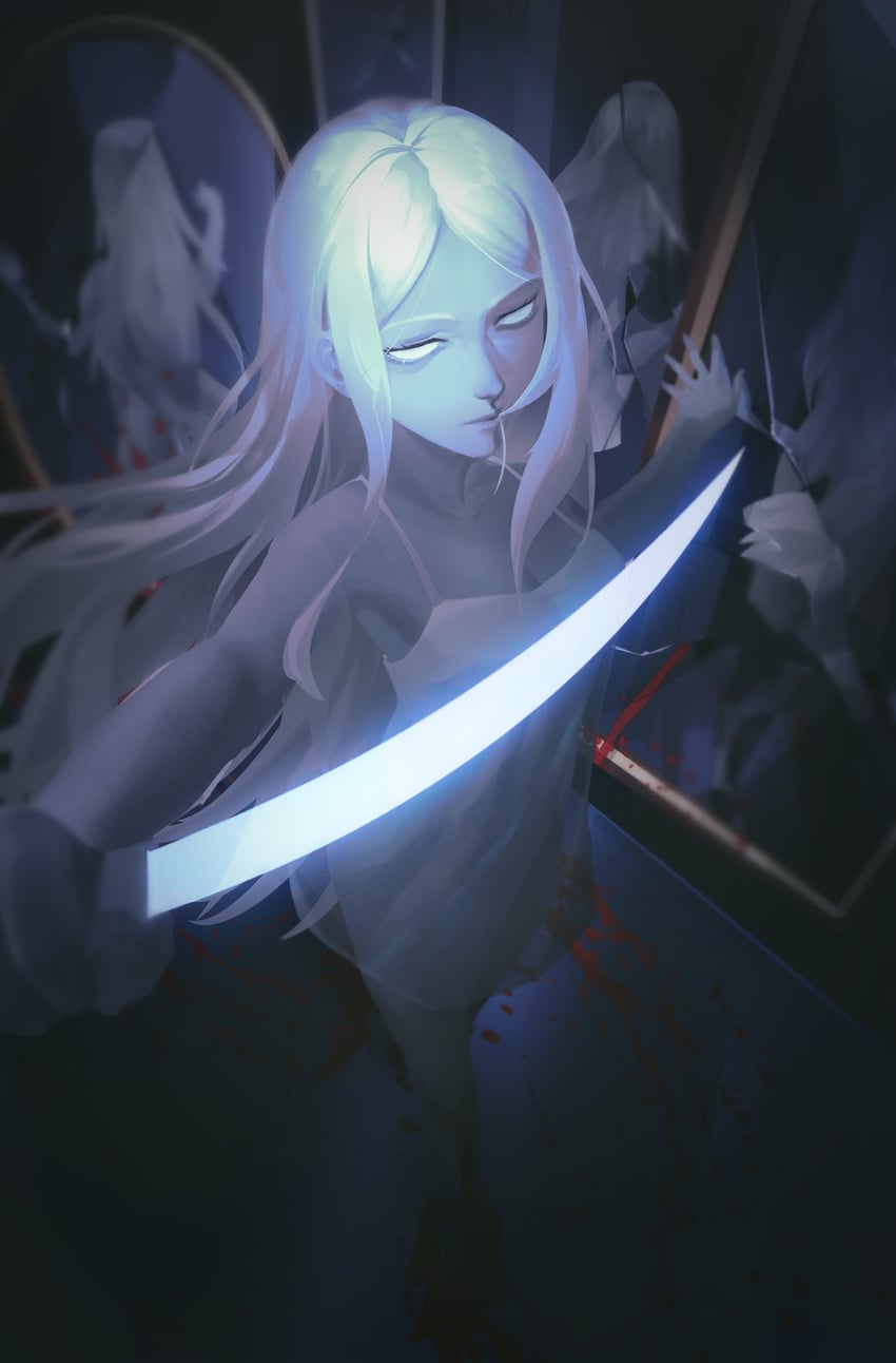 maid-in-the-mirror (cultist simulator) drawn by thittholang