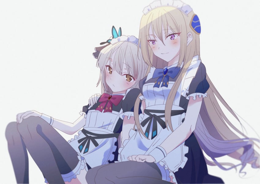 shirakawa yuina and ogasawara hisame (heaven burns red) drawn by sakasama_seka1