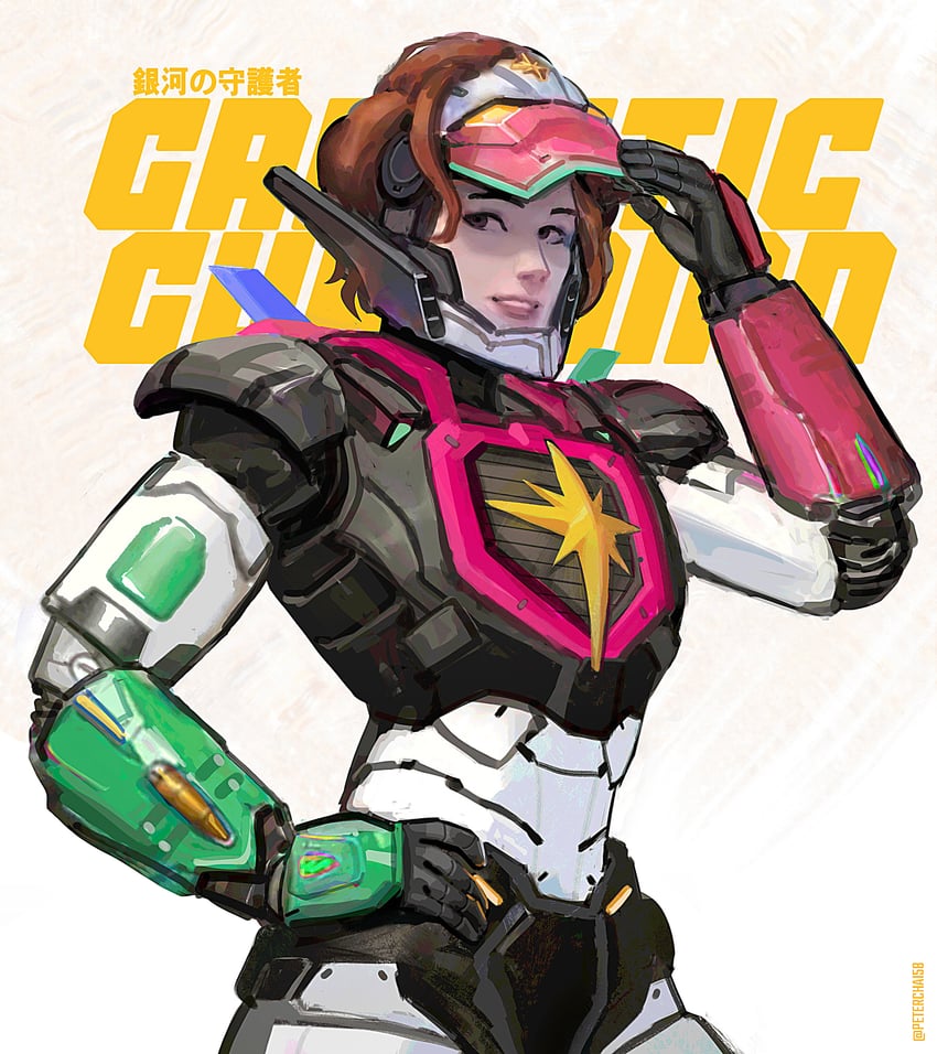 horizon and galactic guardian horizon (apex legends) drawn by peter_chai