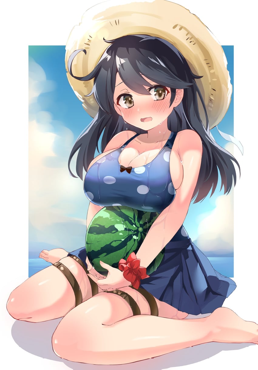 ushio and ushio kai ni (kantai collection) drawn by festa11307070