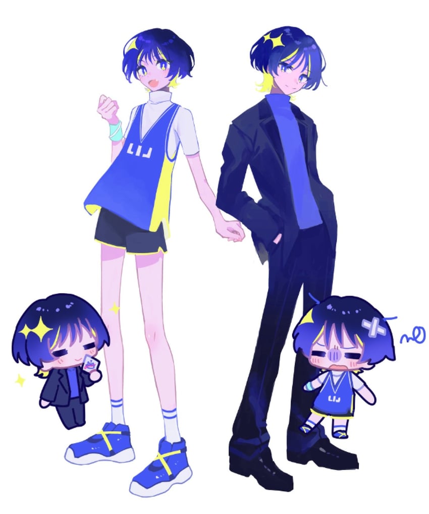 nira-chan and neko resetter (zutto mayonaka de ii no ni and 1 more) drawn by kaiya