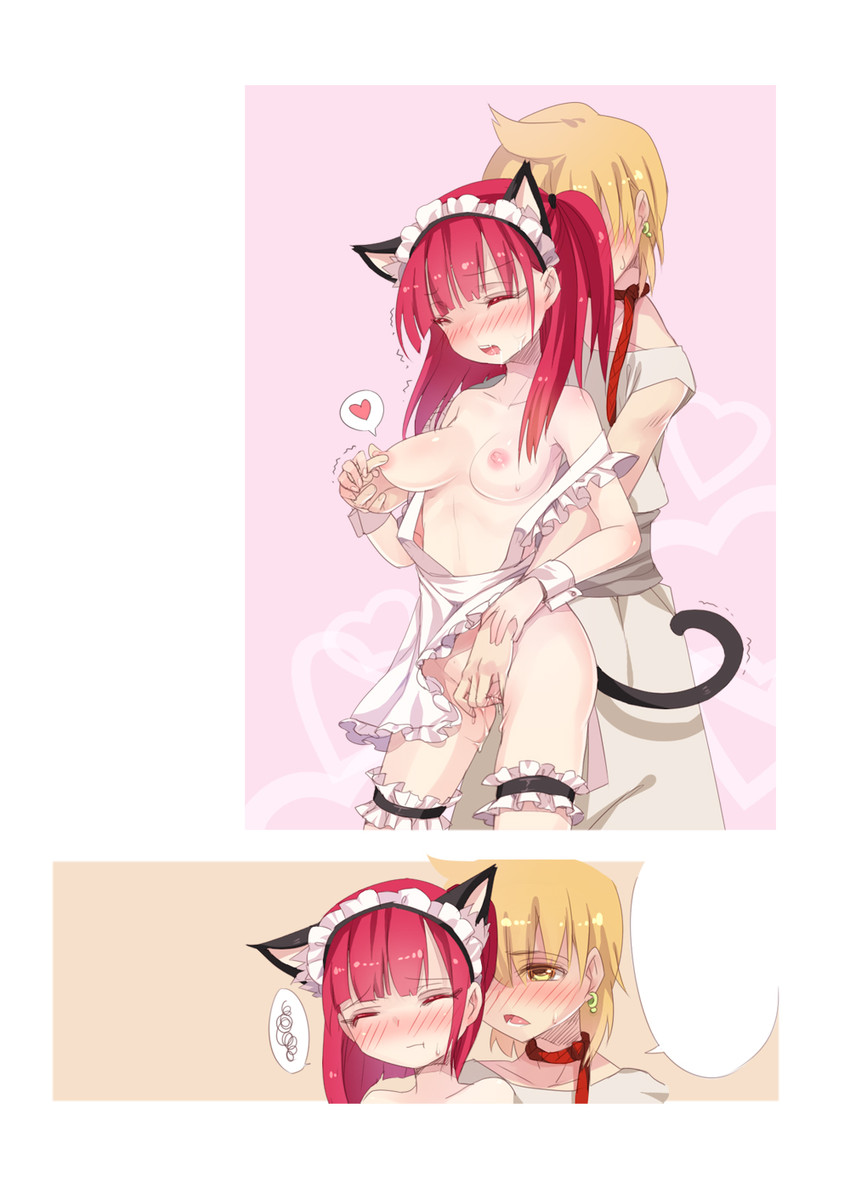 morgiana and alibaba saluja (magi the labyrinth of magic) drawn by mvv