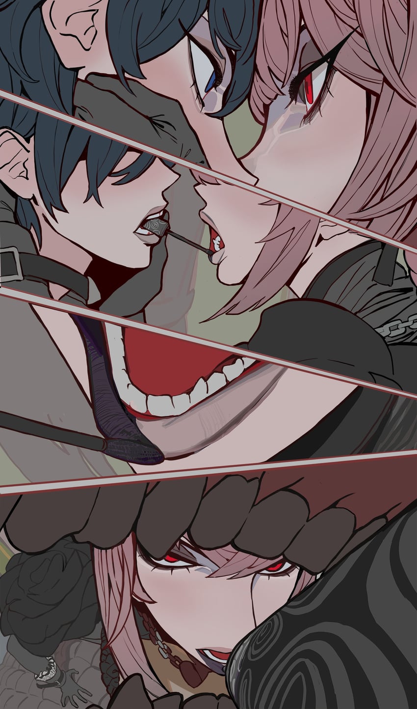 fujimaru ritsuka and florence nightingale (fate and 1 more) drawn by savadava