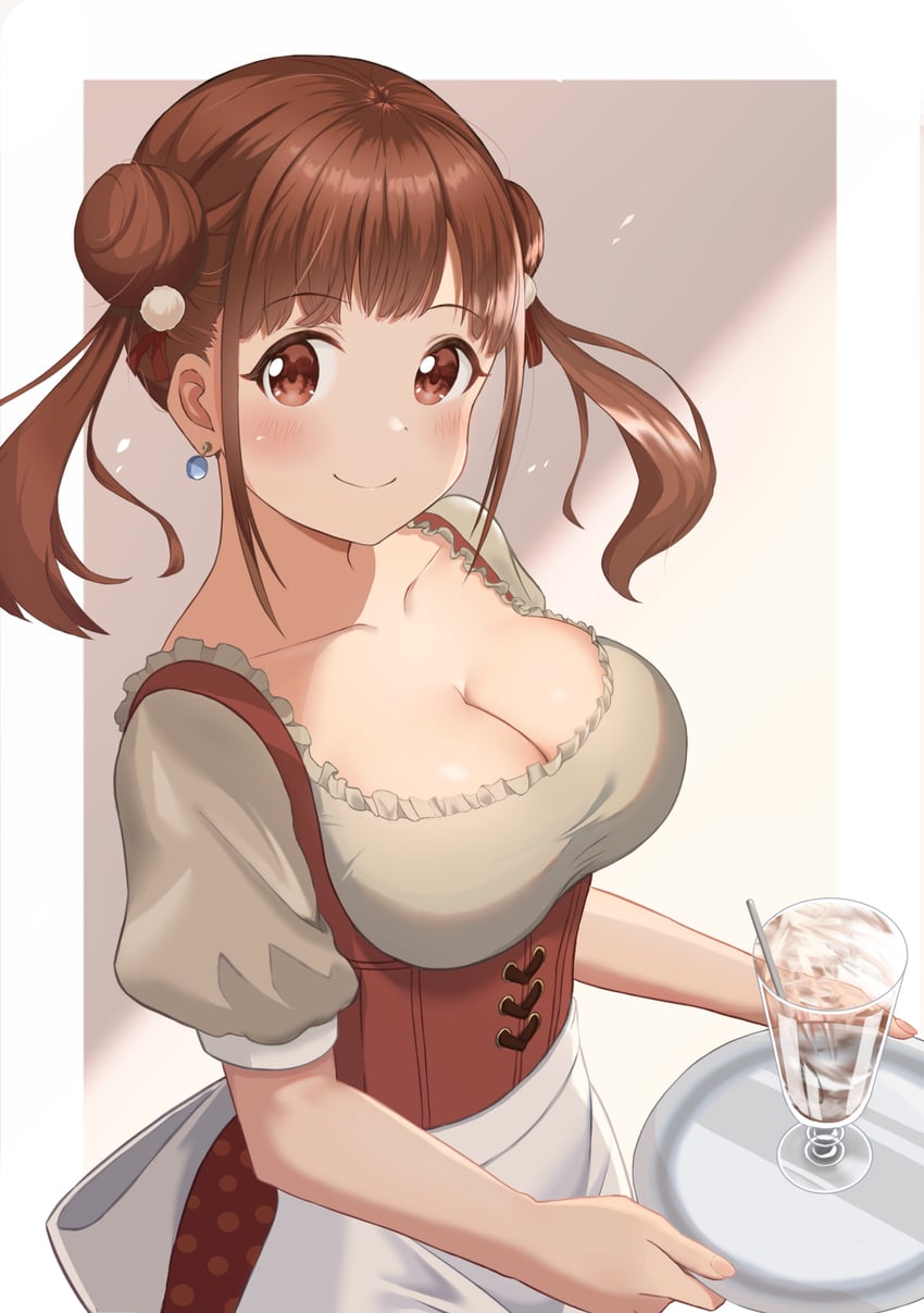 sonoda chiyoko (idolmaster and 1 more) drawn by aoi_momiji