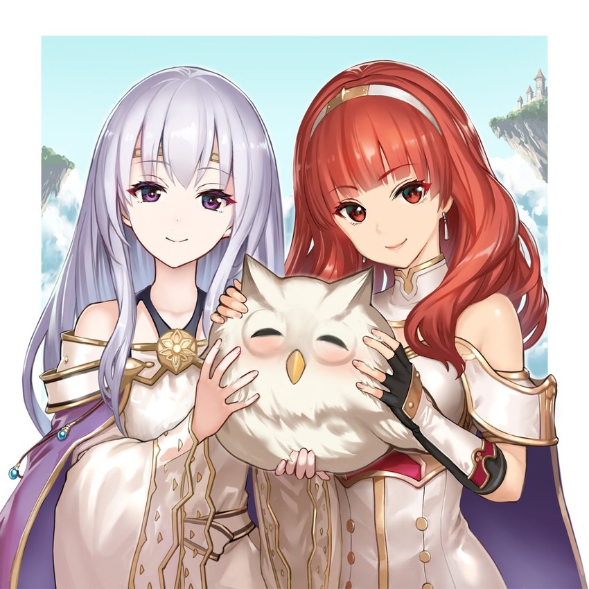julia, celica, and feh (fire emblem and 3 more) drawn by hiyashiru