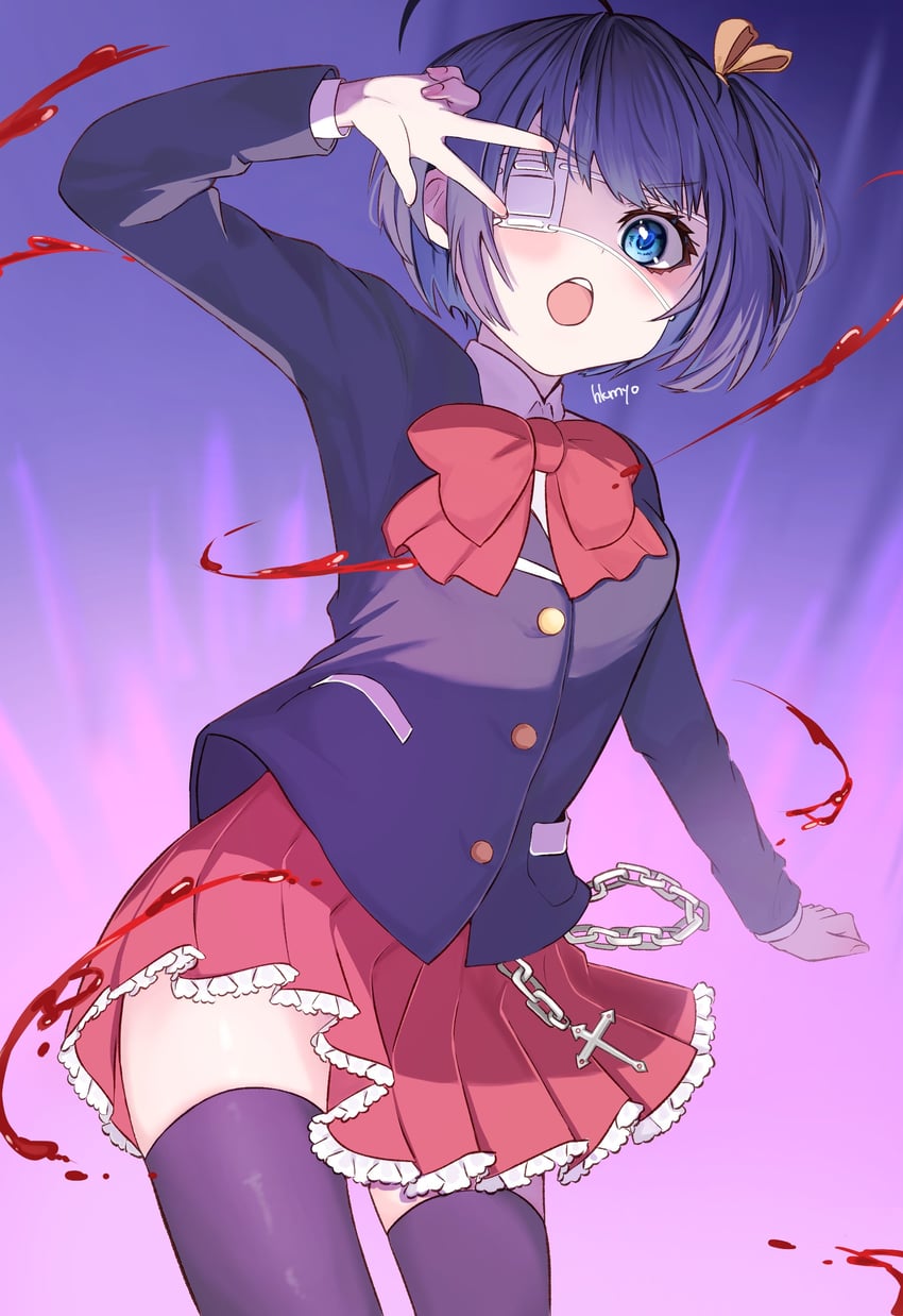 takanashi rikka (chuunibyou demo koi ga shitai!) drawn by hakumai_(5fc)