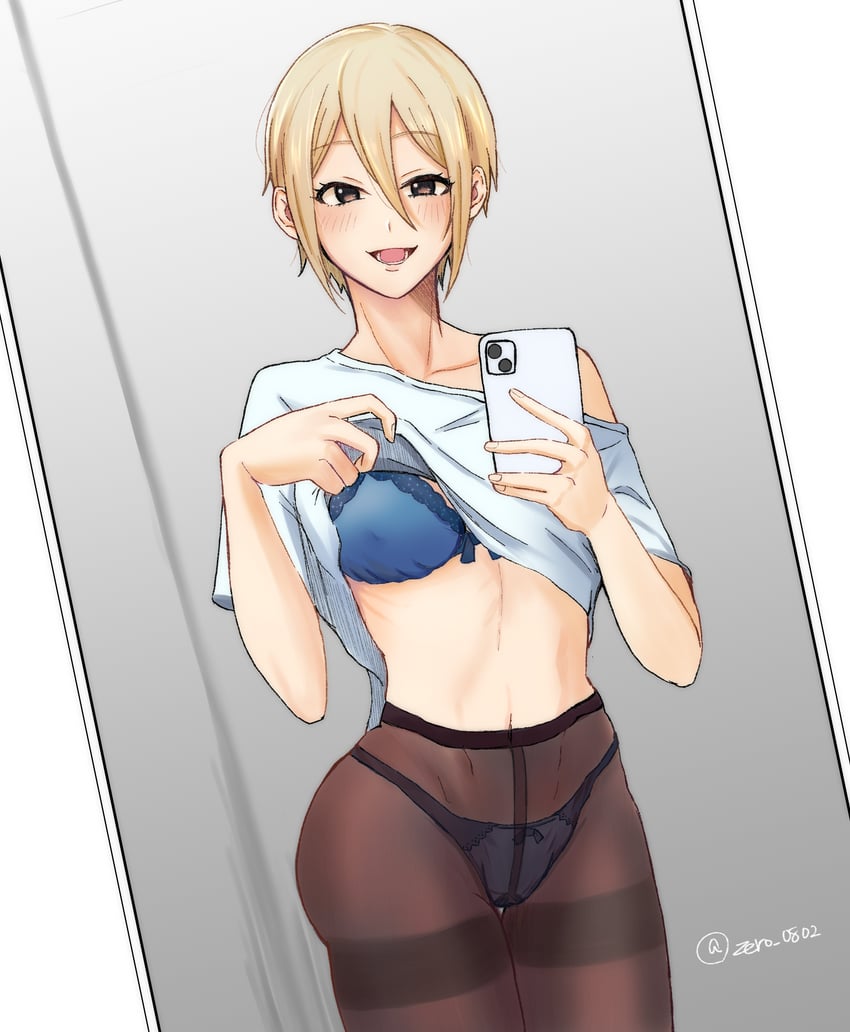 shiomi syuko (idolmaster and 2 more) drawn by madaosw
