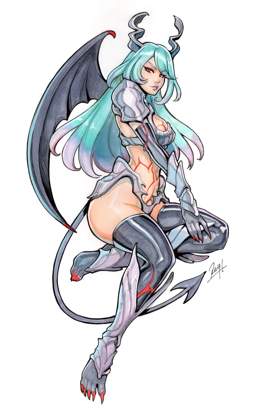 amira (granblue fantasy and 2 more) drawn by reiq-art