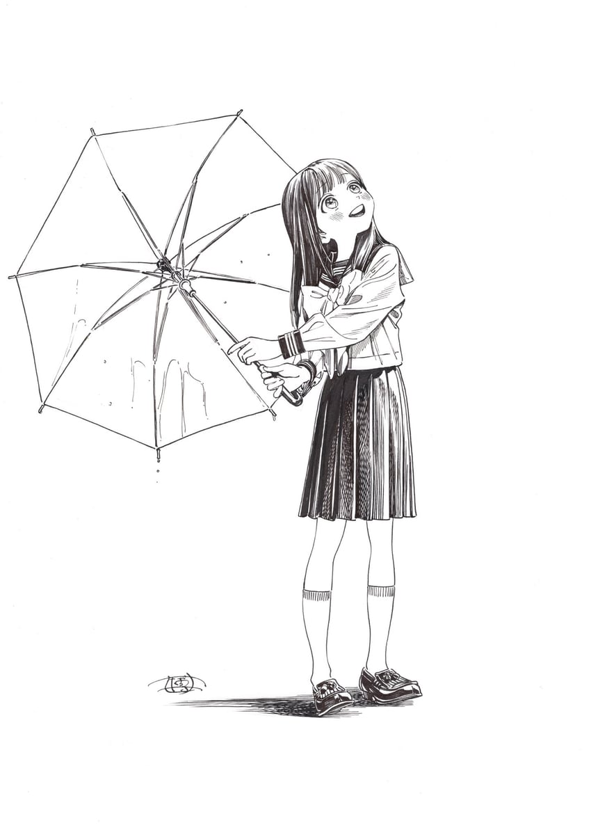akebi komichi (akebi-chan no serafuku) drawn by hiro_(dismaless)
