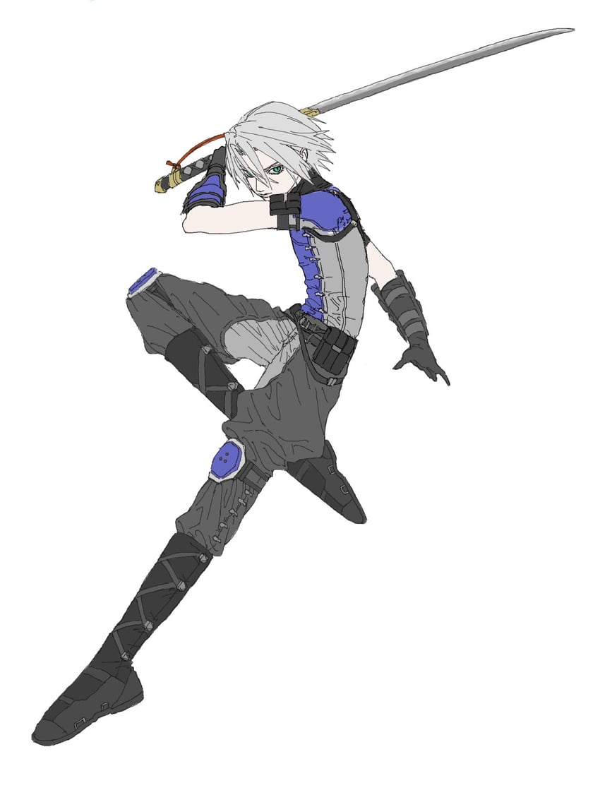 sephiroth (final fantasy and 2 more) drawn by zoi_planet