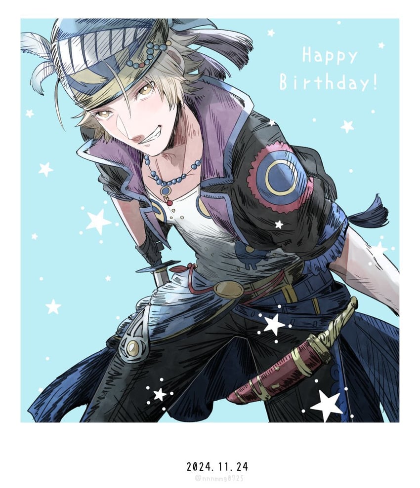 locke cole (final fantasy and 1 more) drawn by nnnmmg0725