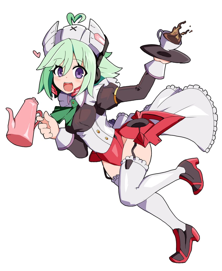 roro (azure striker gunvolt and 1 more) drawn by ririfu