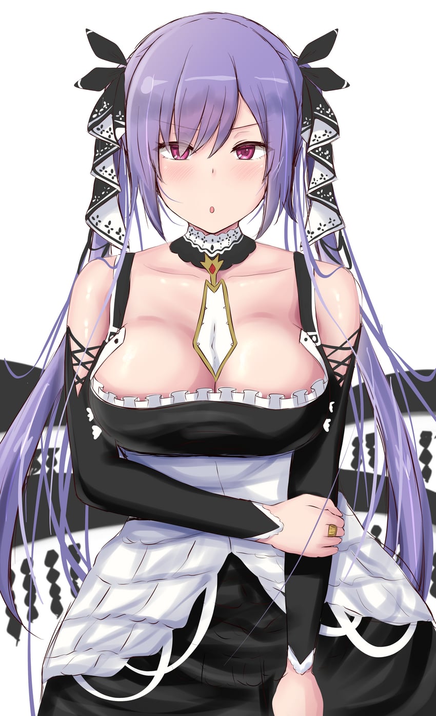 formidable and matsumura fuuka (azur lane and 1 more) drawn by chin_gero