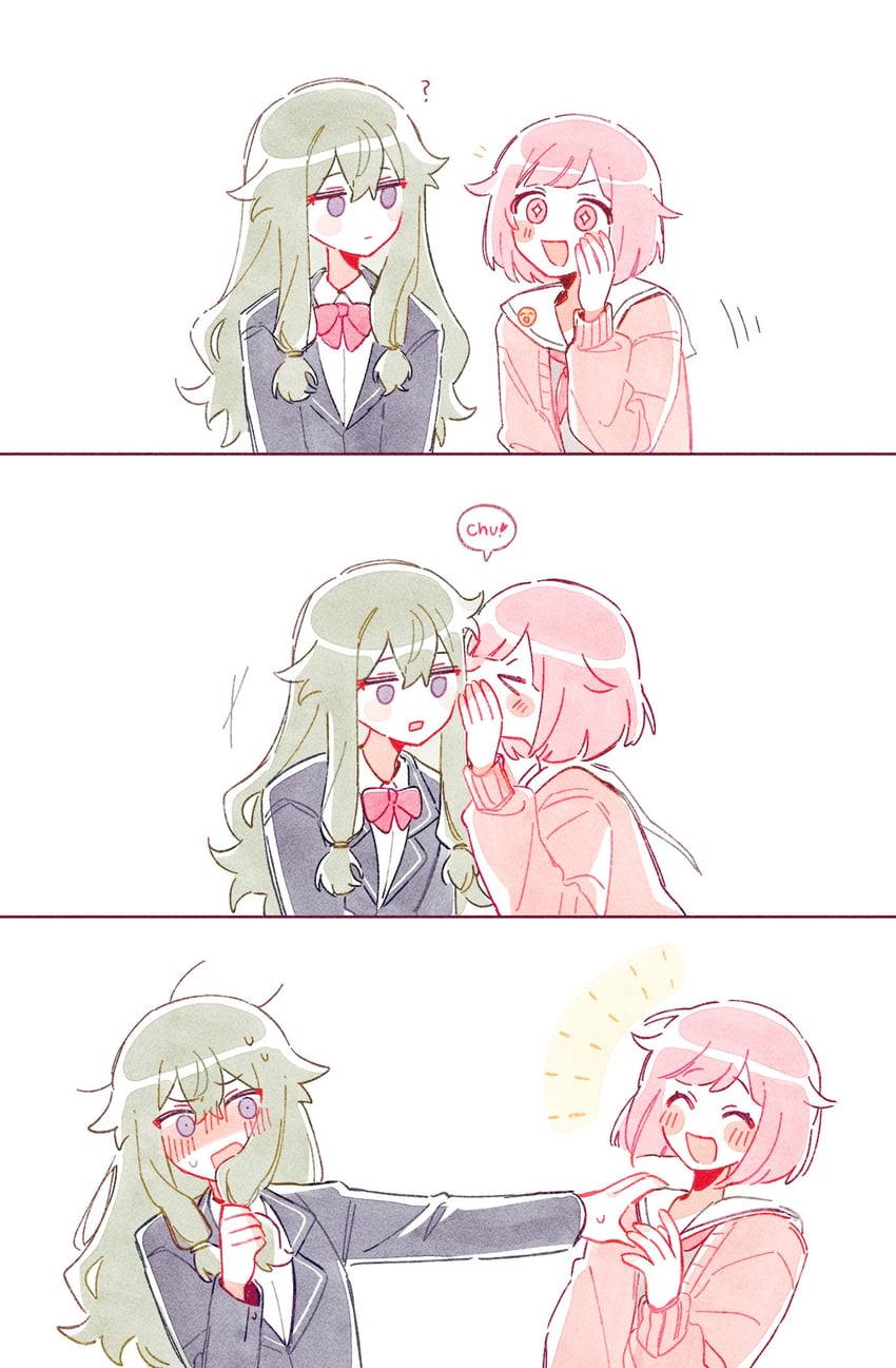 ootori emu and kusanagi nene (project sekai) drawn by wo_habum