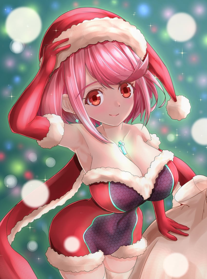 pyra (xenoblade chronicles and 1 more) drawn by inuneco