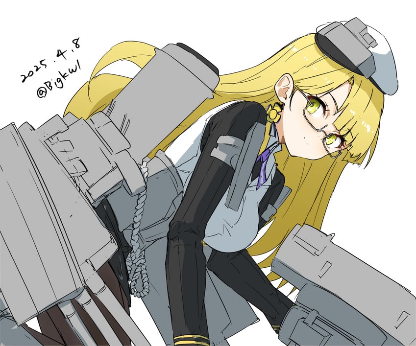northampton and northampton kai (kantai collection) drawn by bigkwl