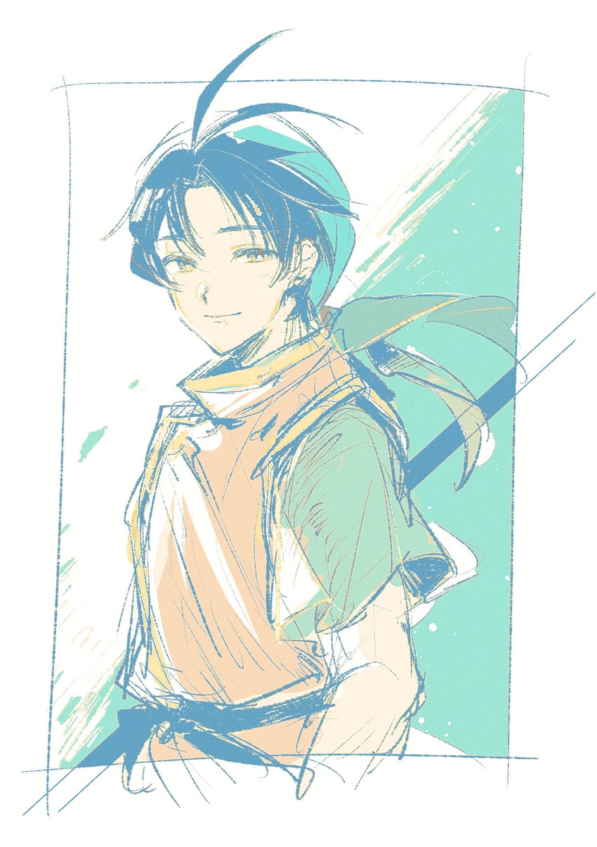 tir mcdohl (gensou suikoden and 1 more) drawn by asumi_chikyuu