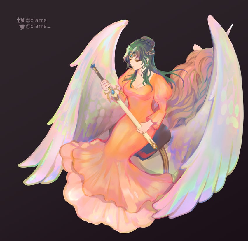elincia ridell crimea (fire emblem and 1 more) drawn by ciarre