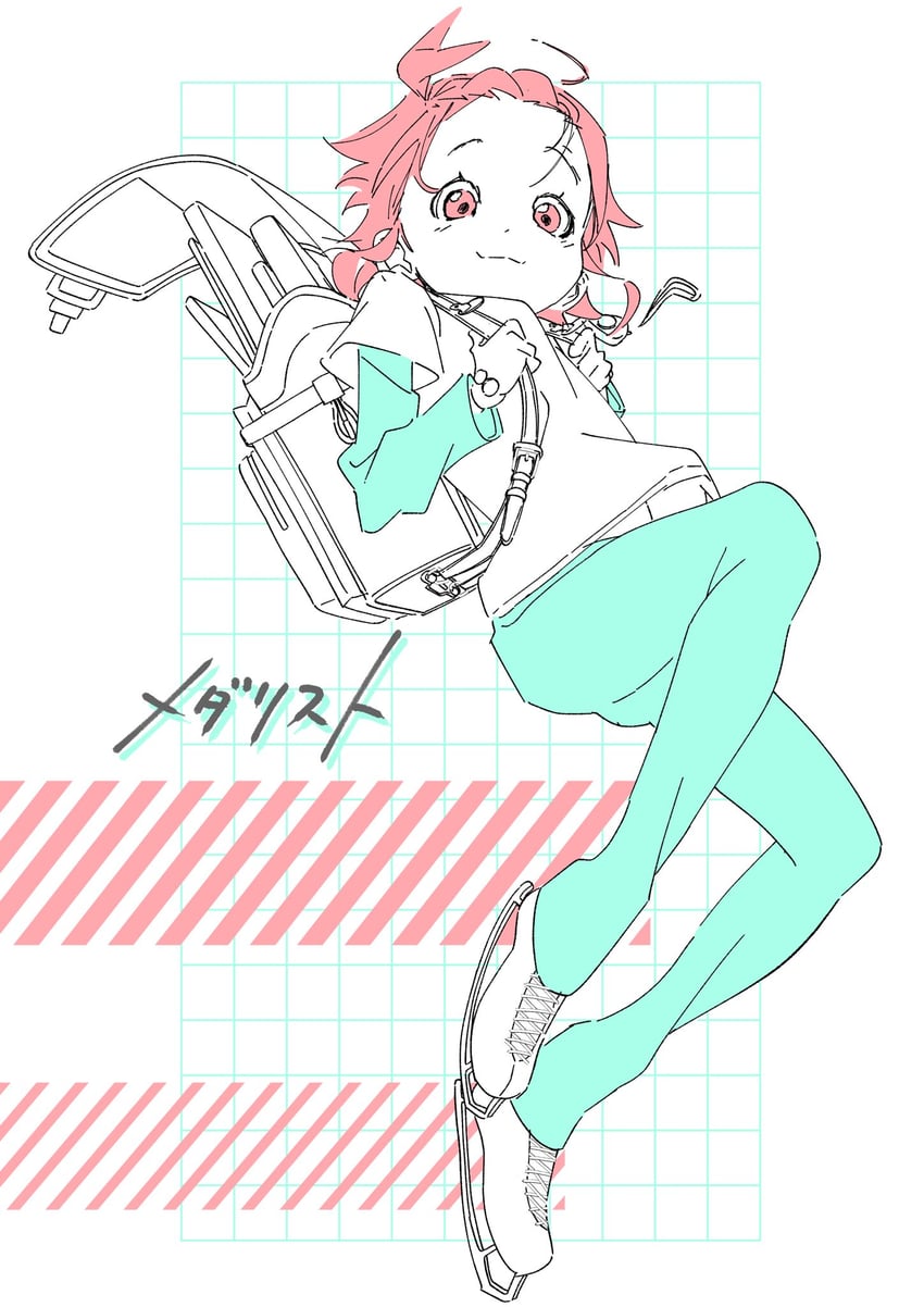 yuitsuka inori (medalist) drawn by osakana_tomika