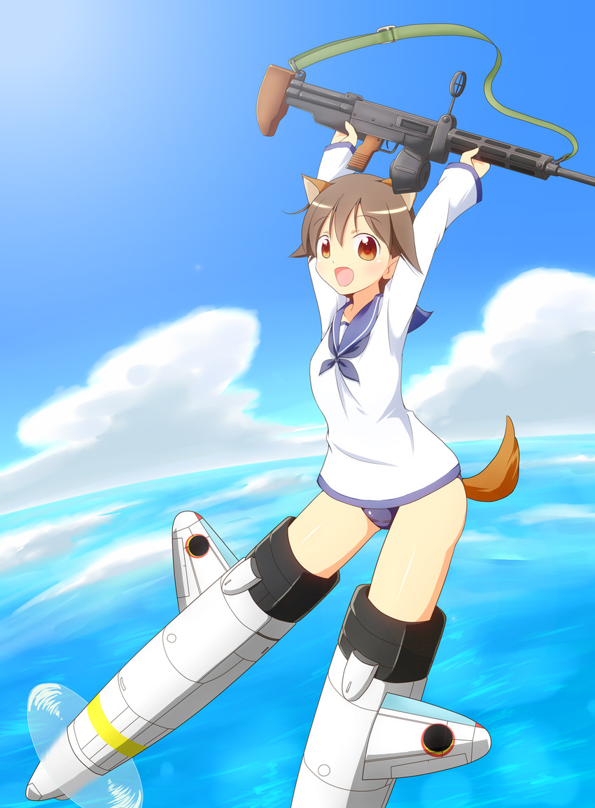 miyafuji yoshika (world witches series and 1 more) drawn by kasumisometsuki