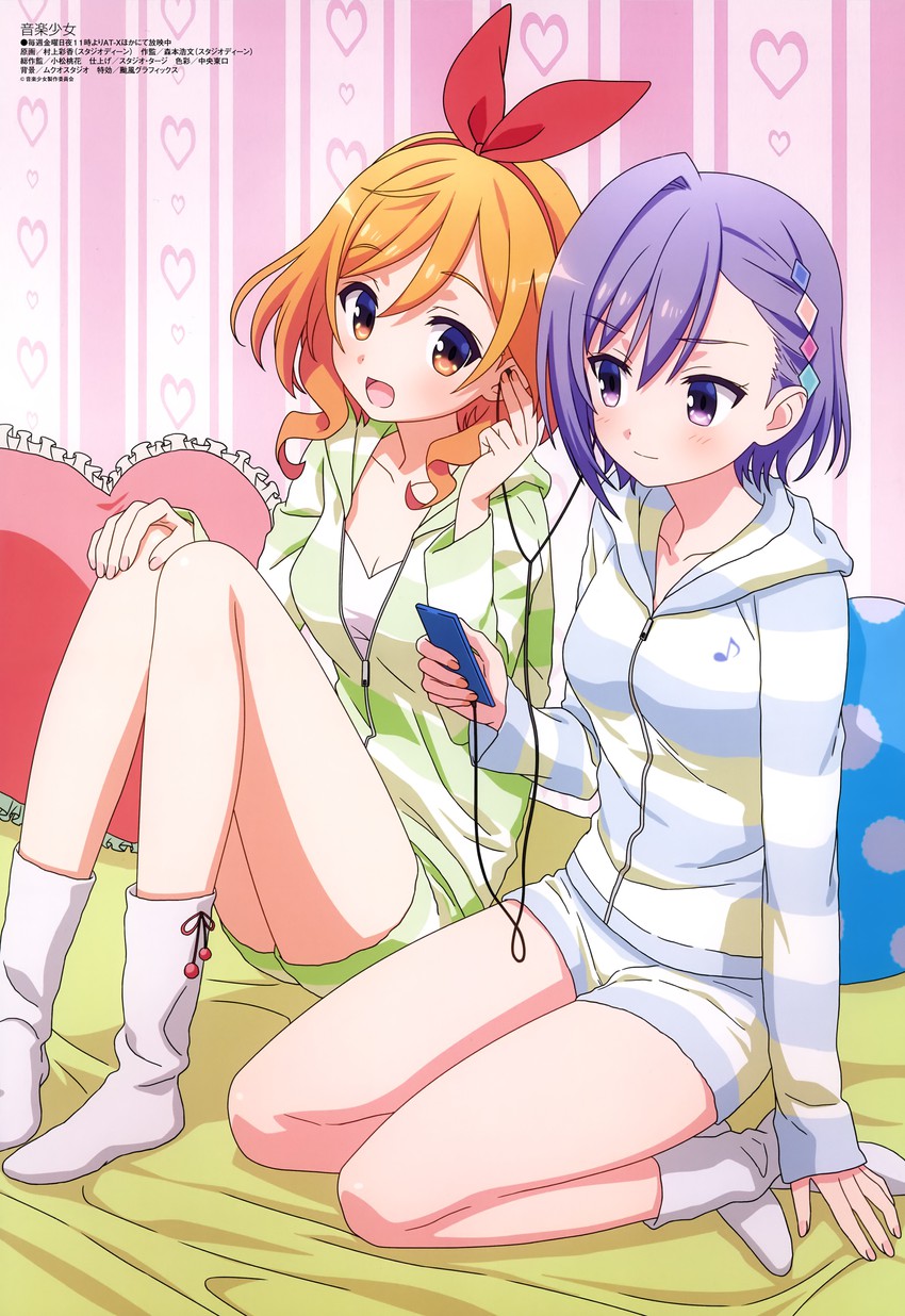 yamadagi hanako and mukae uori (megami magazine and 1 more) drawn by murakami_ayaka