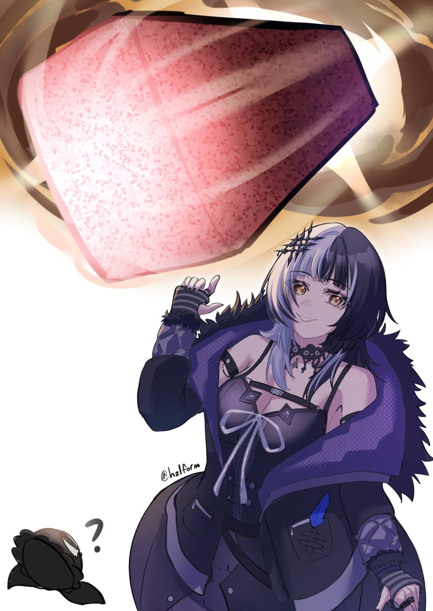 shiori novella (hololive and 1 more) drawn by hazel_(hzlform)