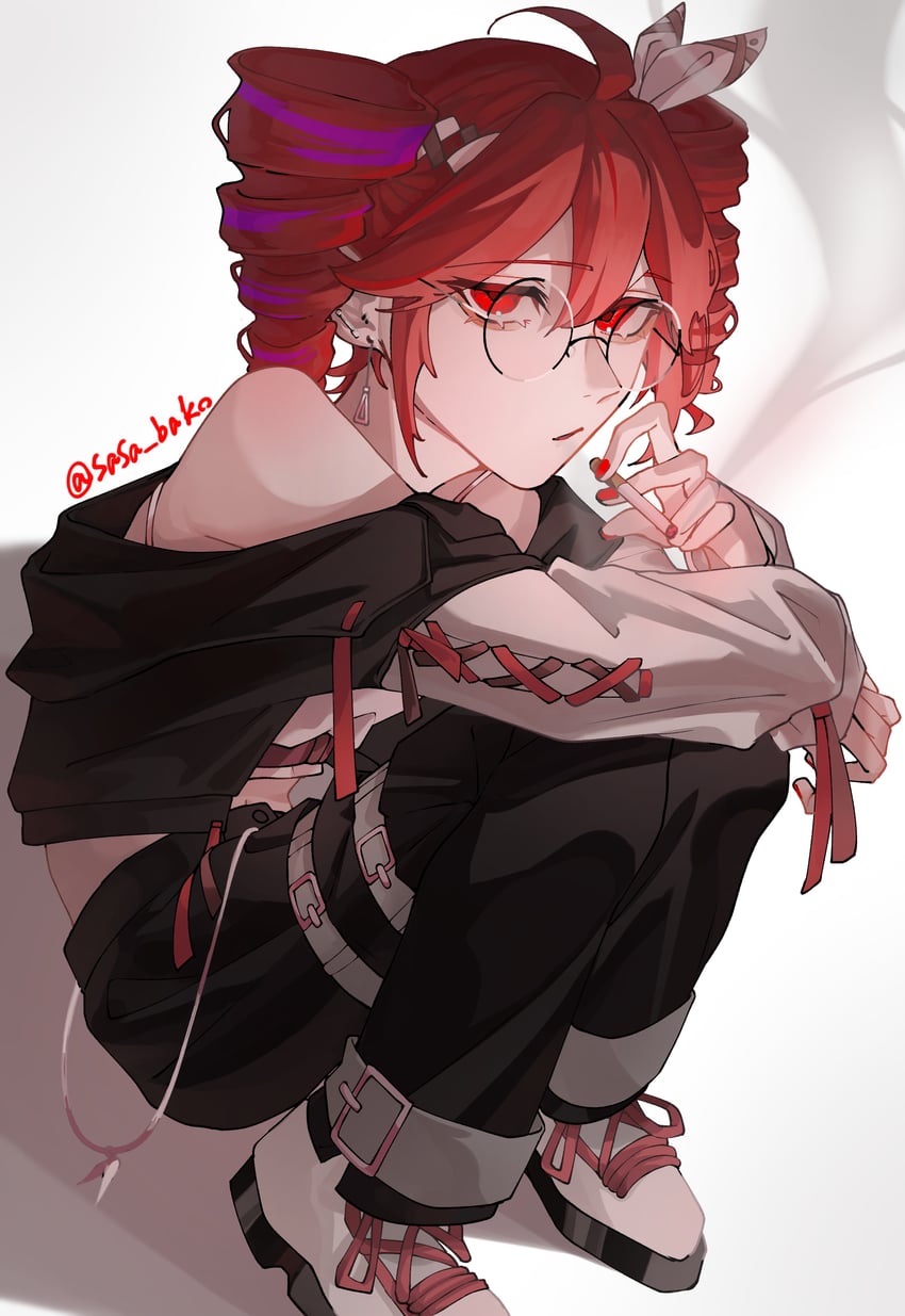 kasane teto (utau and 1 more) drawn by sasa_bako