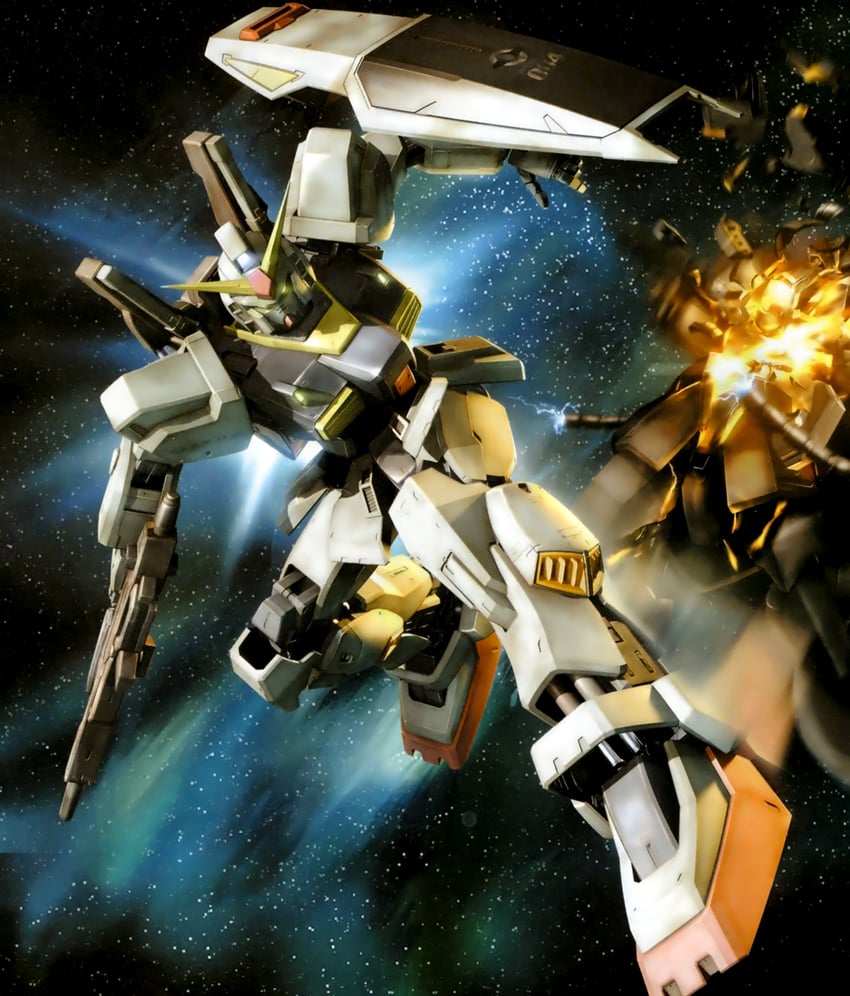 gundam mk ii and marasai (gundam and 1 more)