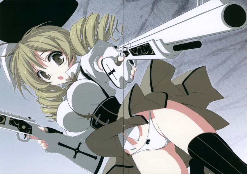 tomoe mami (mahou shoujo madoka magica) drawn by suzuri_(tennenseki)