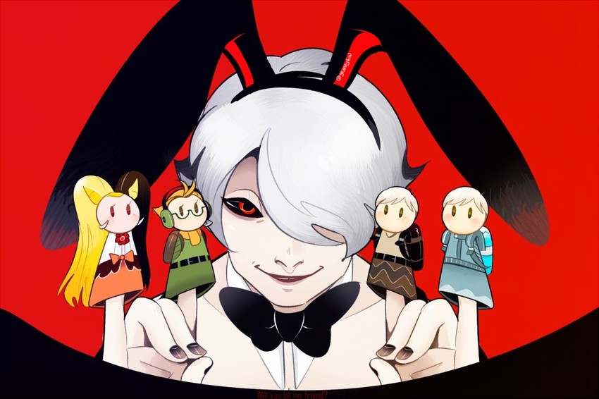 usagi, tsumita takeyasu, tsumita nagayuki, inou toshiko, and yuuki misaki (juuni taisen) drawn by damllama