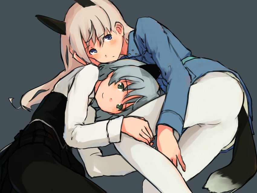 sanya v. litvyak and eila ilmatar juutilainen (world witches series and 1 more) drawn by shibafu_(glock23)