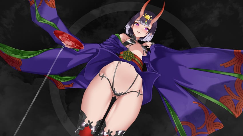 shuten douji (fate and 1 more) drawn by indy_k