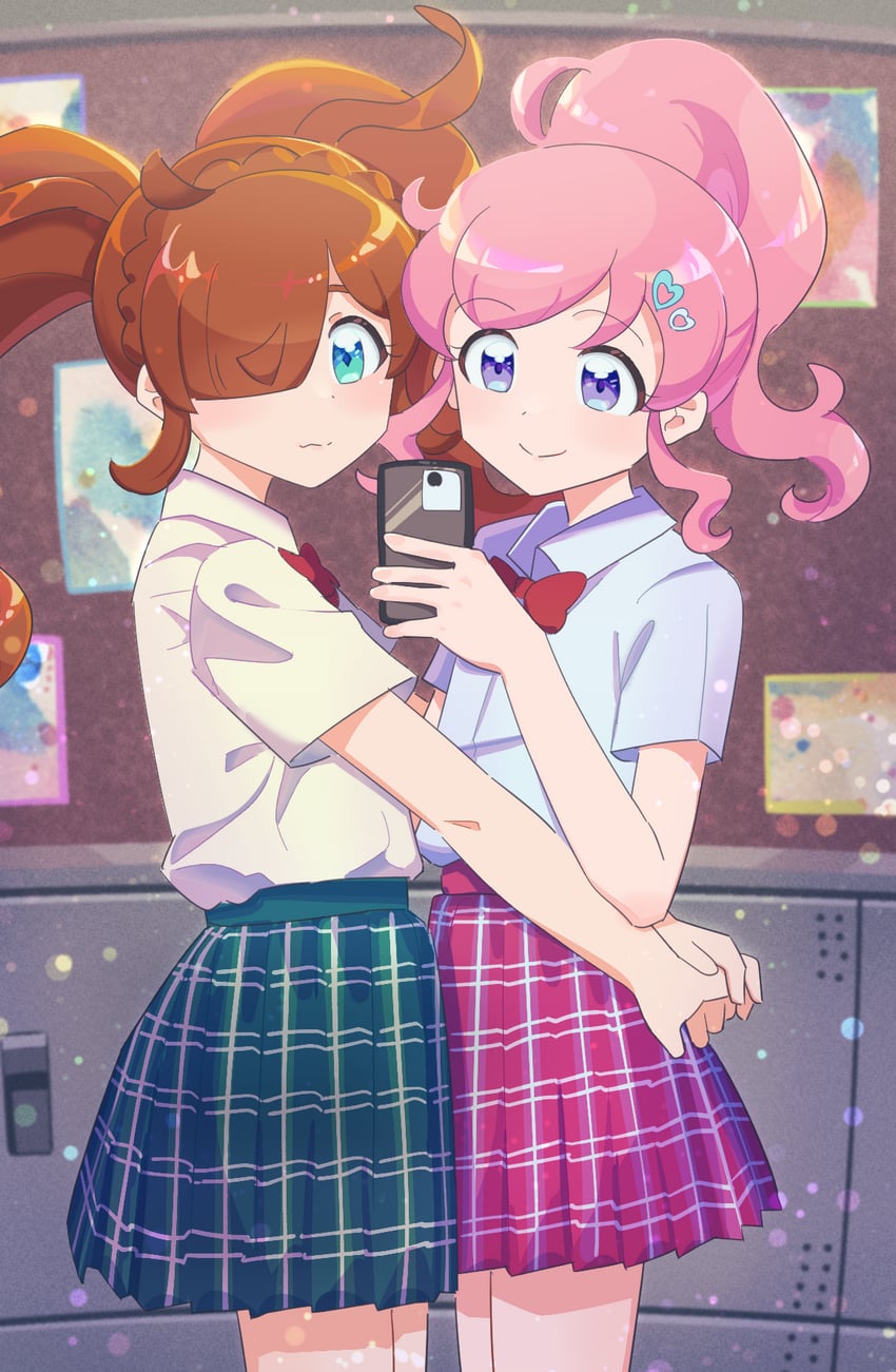 momoyama mirai and nijinosaki dia (pretty series and 1 more) drawn by anisakisu