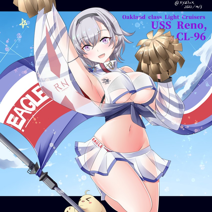 manjuu and reno (azur lane) drawn by hebitsukai-san