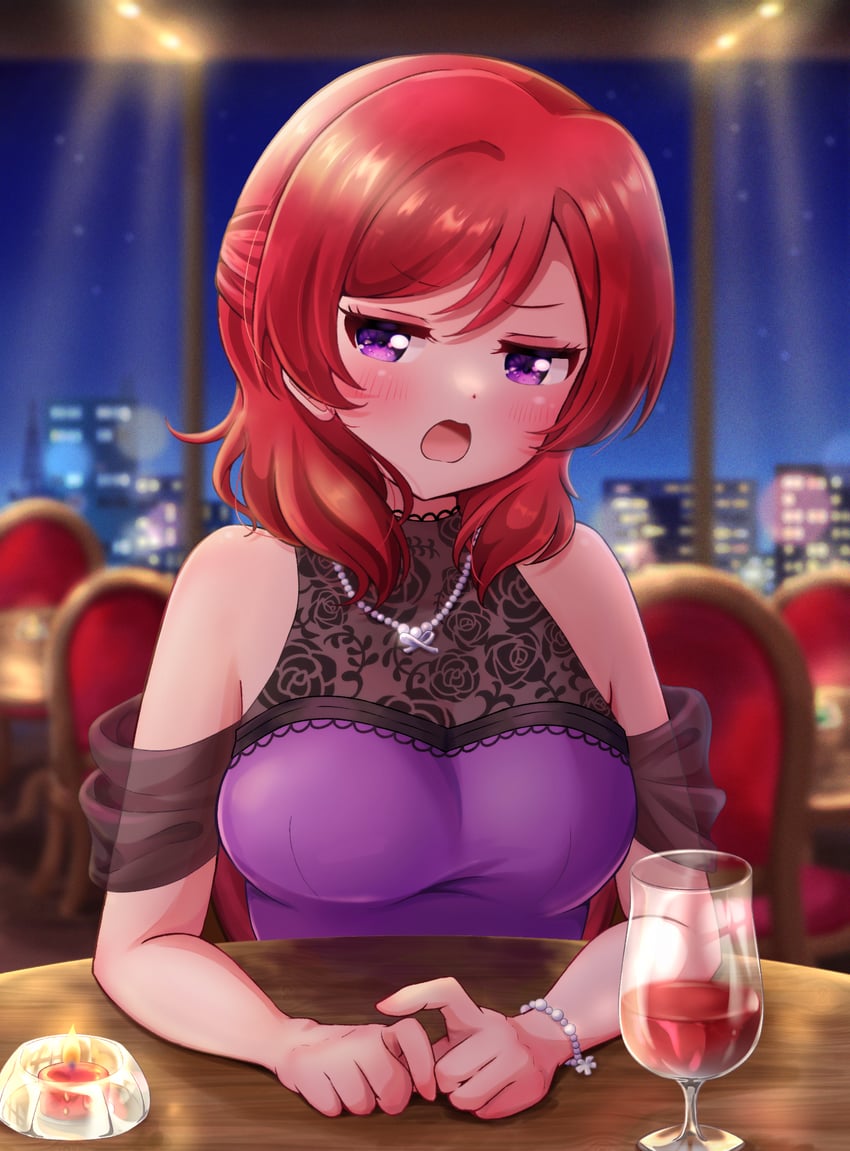 nishikino maki (love live! and 1 more) drawn by ritaso